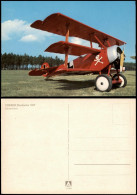 Ansichtskarte  FOKKER Dreidecker Anno 1917 Flugwesen Airplane Flugzeug 1980 - 1946-....: Ere Moderne