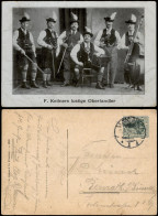 Komponisten/Musiker/Sänger/Bands - F. Kellners Lustige Oberlander 1908 - Musique Et Musiciens