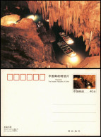 China Water Cave In Ben Xi 本溪水洞/Water  Ben Xi China Ganzsachen-Postkarte 2000 - Chine