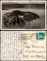 Ansichtskarte Konstanz Luftbild Insel Mainau 1939 - Konstanz