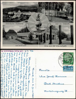 Ansichtskarte Bad Wildungen Cafe Am Kurpark, Badehotel 1954 - Bad Wildungen