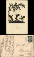 Ansichtskarte  Glückwunsch Neujahr/Sylvester Engel Läuten Glocken 1938 - Nouvel An
