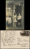 Ansichtskarte  Kinder Mit Glückwunsch Geburtstag Birthday 1920 - Anniversaire