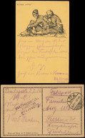 "Viribus Unitis" 1. WK Feldpostkarte (Zensurbereich Budapest) 1916 - War 1914-18