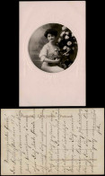 Menschen Frauen, Frau Musizierend, Frühe Fotokunst 1910 Passepartout - People