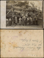 Foto Meißen Frauen Und Männer Am Bau - Arbeiter 1916 Privatfoto - Meissen