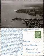 Ansichtskarte Wasserburg Am Bodensee Luftbild Mit Kreßbronn, Nonnenhorn 1962 - Wasserburg (Bodensee)