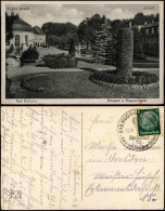 Postcard Bad Kudowa Kudowa-Zdrój Eugen-Quelle, Kurpark 1938 - Schlesien