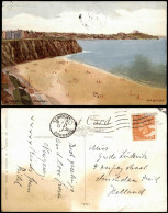 Postcard Newquay Ortsansicht, Beach, Strand 1930 - Other & Unclassified