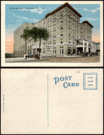 Postcard Little Rock HOTEL MARION, Street View, Ortsansicht USA 1920 - Autres & Non Classés