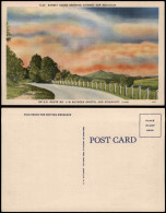 Tennessee  SUNSET SCENE  U.S. ROUTE NO. 11 BETWEEN BRISTOL AND KINGSPORT 1940 - Other & Unclassified
