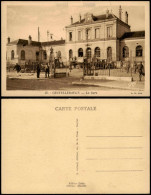 Chatellerault Châtellerault La Gare (Bahnhof) Im 1. Weltkrieg 1915 - Autres & Non Classés