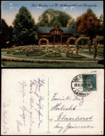 Ansichtskarte Bad Homburg Vor Der Höhe Molkenanstalt Und Rosengarten 1928 - Bad Homburg