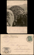 .Sachsen  Rauenstein Lehmannsschlucht 1904   Gel Geithain (Ankunftsstempel) - Autres & Non Classés