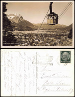 Partenkirchen-Garmisch-Partenkirchen Wankbahn Bergbahn Gegen Zugspitze 1940 - Garmisch-Partenkirchen