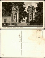 Ansichtskarte Höxter (Weser) Schloß Kloster Corvey - Eingang 1932 - Hoexter