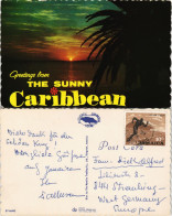 Jamaika Jamaica  The Sunny Caribbean Sonnenuntergang Karibik 1975 Sport-Marke - Jamaica