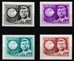 Venezuela 1619-1622 Postfrisch Kennedy #NP857 - Venezuela