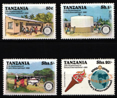 Tansania 137-140 Postfrisch #NP861 - Tanzania (1964-...)