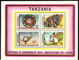 Tansania Block 25 Postfrisch #NP870 - Tanzania (1964-...)