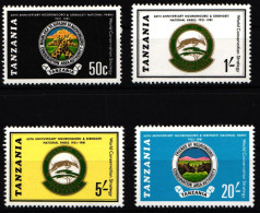Tansania 175-178 Postfrisch #NP863 - Tanzania (1964-...)