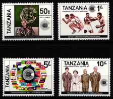 Tansania 221-224 Postfrisch #NP884 - Tanzanie (1964-...)