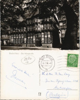 Ansichtskarte Goslar Partie Mit Fachwerkhaus In Der Münzstraße 1956 - Goslar