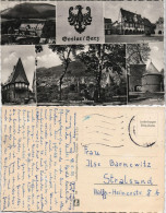 Ansichtskarte Goslar Mehrbildkarte Mit 5 Echtfoto-Ansichten 1959 - Goslar