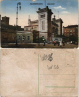 Ansichtskarte Saarbrücken Hauptbahnhof 1913 - Saarbruecken