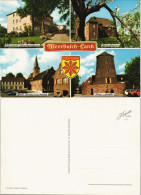 Meerbusch Mehrbild-AK OT Lank, Elisabeth-Krankenhaus Kath. Kirche Und Markt 1970 - Autres & Non Classés