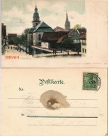 Ansichtskarte Erbach (Odenwald) Ortspartie Teilansicht 1900 - Erbach