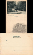Königstein (Taunus) Fuchstanz Außenküche Restauration Taunus 1898 - Koenigstein
