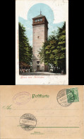 Bensheim Malchen/ Melibokus - Restauration - Ankunftsstempel F.-Bockenheim 1903 - Bensheim