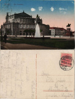 Ansichtskarte Innere Altstadt-Dresden Semperoper 1921 - Dresden