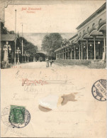 Ansichtskarte Bad Kreuznach Kurhaus, Bestuhlung - Effektkarte 1902 - Bad Kreuznach