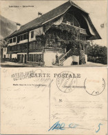 Ansichtskarte Interlaken Partie Am Bernerhaus 1907 - Autres & Non Classés