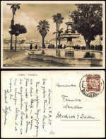 Postcard Lissabon Stadt Vom Brunnen 1935 - Autres & Non Classés