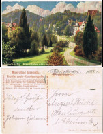 Ansichtskarte Eisenach Blick Vom Kurhaus Auf Die Wartburg. 1922 - Eisenach