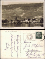 Ansichtskarte Rüdesheim (Rhein) Rhein Ansicht Mit Nationaldenkmal 1939 - Ruedesheim A. Rh.
