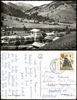 Saalbach-Hinterglemm Panorama-Ansicht Mit Bundesschullandheim 1958 - Autres & Non Classés