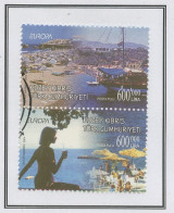 Chypre Turque - Cyprus - Zypern 2004 Y&T N°(1 à 2) - Michel N°598A à 599A (o) - EUROPA - Se Tenant - Oblitérés
