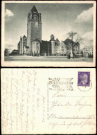 Postcard Posen Poznań Schloß, Straßen - Wegweiser 1942 - Poland