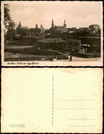 Äußere Neustadt-Dresden Panorama-Ansicht V. Japanischen Palais Aus 1940 - Dresden