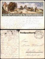 Militär/Propaganda 1.WK Künstlerkarte Drie Crachten Vor Dem Sturm 1915 - War 1914-18