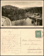 Postcard Krummhübel Karpacz Talsperre Mit Sperrmauer 1926 - Schlesien