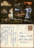 Ansichtskarte Hamburg Mehrbildkarte "In Hamburg Sind Die Nächte Lang" 1965 - Other & Unclassified