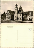 Ansichtskarte Rothenburg Ob Der Tauber Hegenreiterhaus 1950 - Rothenburg O. D. Tauber