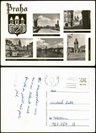 Postcard Prag Praha Mehrbildkarte Mit Ortsansichten 1966 - Czech Republic