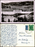Ansichtskarte Schluchsee Schluchsee - 3 Bild 1953 - Schluchsee