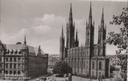 69388 - Wiesbaden - Marktplatz Mit Rathaus - 1956 - Wiesbaden
